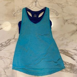 Nike Dri-Fit Racerback Tank built in Sports Bra S